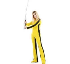 Il costume da sposa in giallo per donna