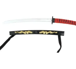 Katana giocattolo con fodero in plastica da 60 cm