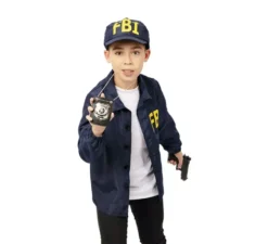 Kit agente FBI per bambini: giacca e berretto