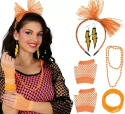 Kit anni '80 per donna in vari colori