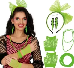 Kit anni '80 per donna in vari colori