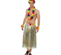 Kit arcobaleno arcobaleno: collana, fascia e cinturino