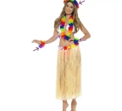 Kit arcobaleno arcobaleno: collana, fascia e cinturino