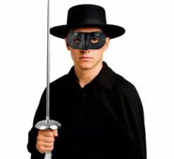 Kit Bandit: Maschera e 2 Spade di Plastica (60x9 cm)
