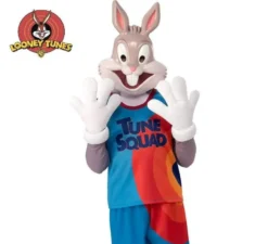 Kit Bugs Bunny con maschera e guanti bianchi Looney Tunes