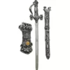 Kit cavaliere medievale: 65 cm di spada e guanto di sfida