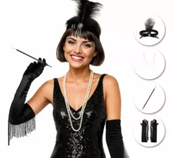 Kit da cabaret anni '20 per donna