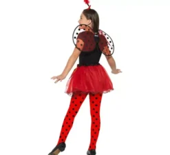 Kit da coccinella: tutu, ali e cerchietto