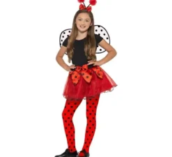 Kit da coccinella: tutu, ali e cerchietto