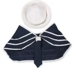Kit da marinaio: cappello e colletto