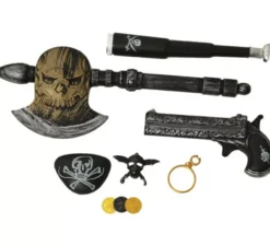 Kit da 7 pezzi per i pirati