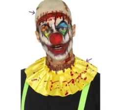 Kit da trucco per clown: quadri, colletto calvo e cucito