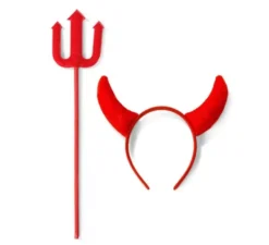 Kit del demone: tridente e diadema