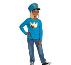 Kit della polizia Cane Uomo Bambino : Cappello e Distintivo