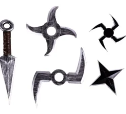 Kit di armi per ninja 5 pezzi