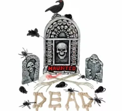 Kit di 24 pezzi di Cimitero 34x13x56 cm