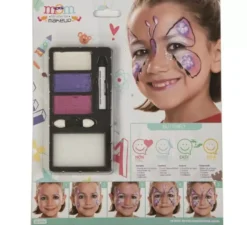 Kit di trucco luminoso farfalla per bambini