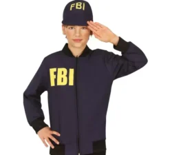 Kit FBI per bambini: cappello e giacca