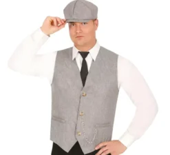 Kit Gangster adulto: cappello e gilet