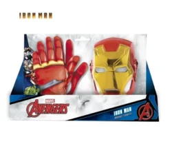 Kit Iron Man per bambini: guanti e maschera