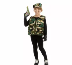 Kit militare per ragazzo