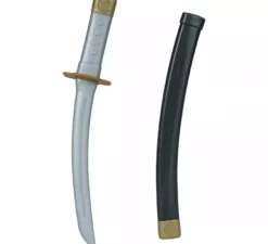 Kit Ninja per bambini: Nunchakus , 2 stelle e spada
