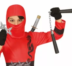Kit Ninja per bambini: Nunchakus , 2 stelle e spada
