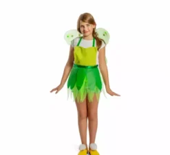 Kit o costume Green Fairy per bambina
