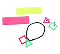 Kit 80: orecchini, collana e 2 Nastri
