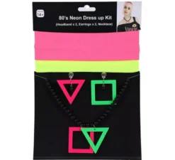 Kit 80: orecchini, collana e 2 Nastri