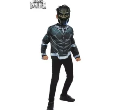 Kit Pantera Nera per bambini: Top e maschera