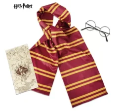 Kit per bambini di Harry Potter: Sciarpa, occhiali e finta mappa del Malandrino