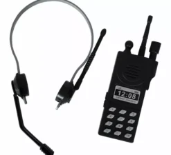 Kit per impiegato: walkie- talkie e cuffie