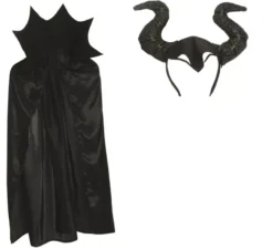 Kit per la regina del male: strato di 100 cm e corna per archetto