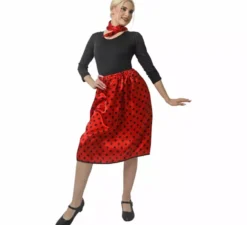 Kit Rasete Anni '50 da Donna: Sciarpa e Gonna
