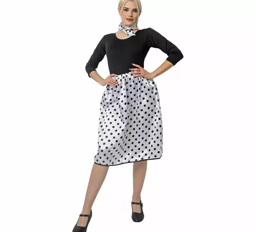 Kit Rasete Anni '50 da Donna: Sciarpa e Gonna