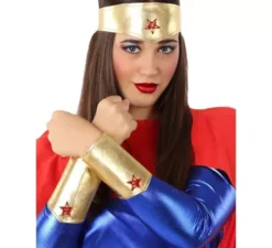 Kit Super Heroine: 2 bracciali e diadema