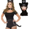 Kitty kit: grandi orecchie, papillon e coda