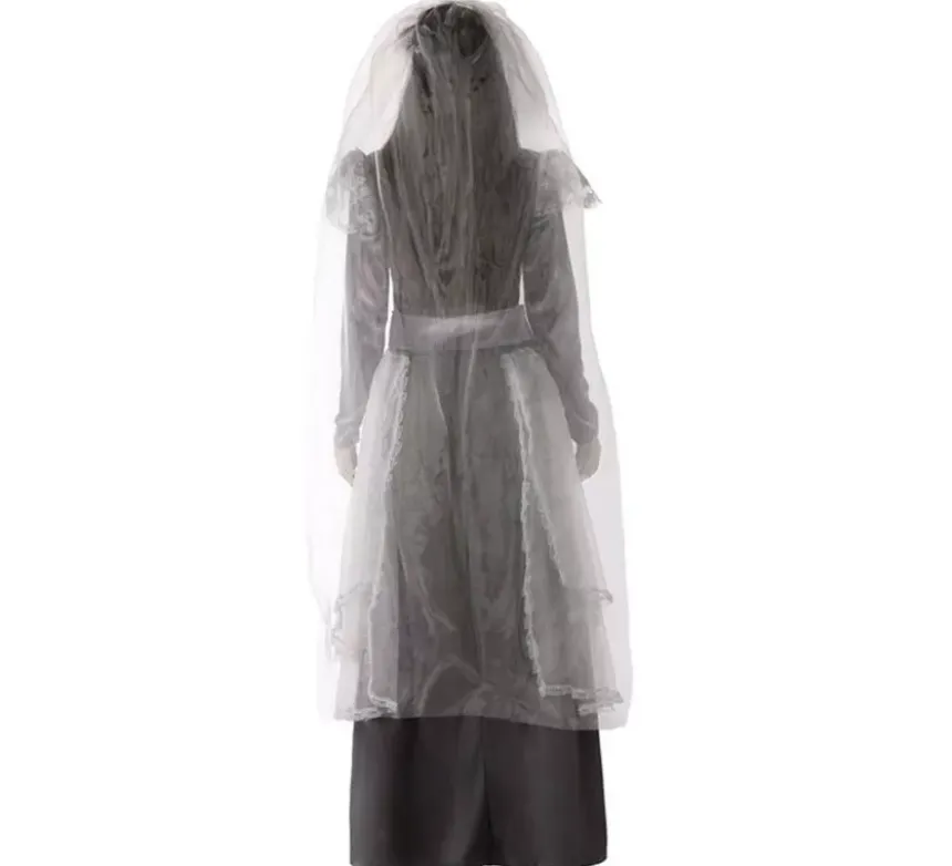La Llorona costume grigio per le donne