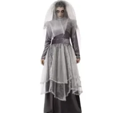 La Llorona costume grigio per le donne