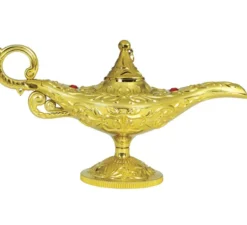 Lampada del genio dorato