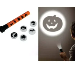 Lanterna con figure di Halloween 16 cm