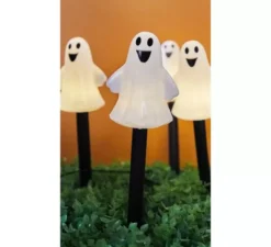 5 lanterne fantasma con illuminazione a LED 8x39