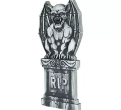 Lapide con Gargoyle di 90x40 cm