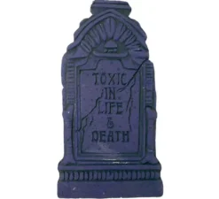 """Lapide del Cimitero"" "" Tossico in Vivo"""" 43x22 cm"""