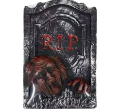 Lapide in schiuma RIP Zombie 34x3,50x55 cm