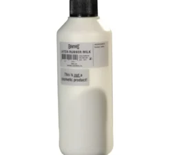 Latex liquido in un contenitore da 500 ml.
