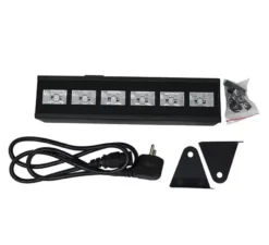 6 Led UV luce nera per interni 6x3 w