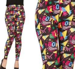 Leggings anni '80 da donna