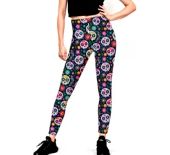Leggings Catrina Skull da donna